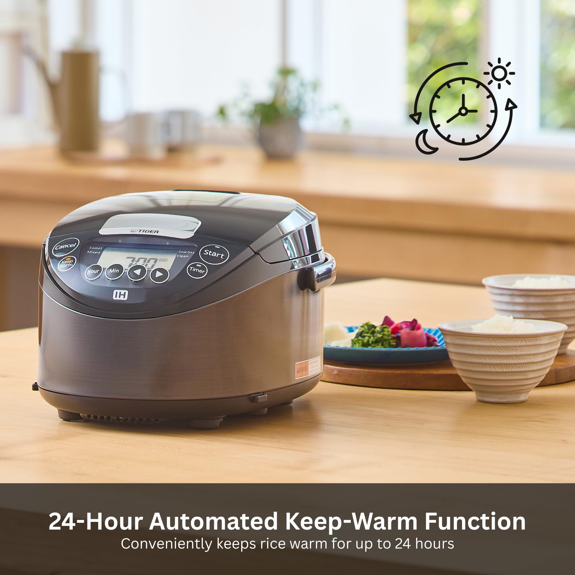 Amazon | Tiger JPW-H18U IH加熱炊飯器とウォーマー 14メニュー
